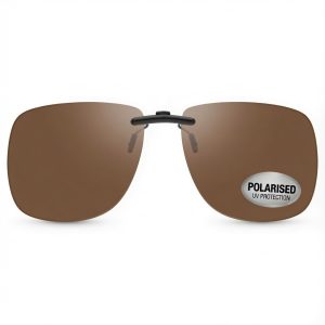 Small Luxury Polarised Clip On Sunglasses W55mm x D44mm