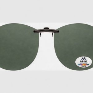 SALE -Ultra-Light Large Round Clip-On Sunglasses – Luxury Fit for Metal Frames D57mm x W60mm