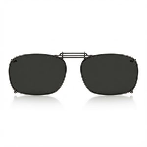 Premium Polarised Metal Clip-On Sunglasses with Spring Extension Clip – W59mm x H40mm