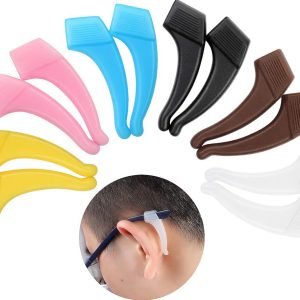 Silicone Temple Tips – Anti-Slip Comfort for Adults & Children