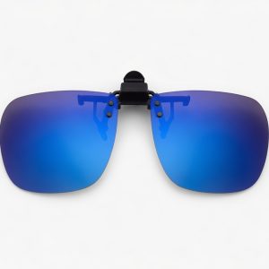 Sale - Large Flip-Up Mirrored Clip-On Sunglasses - H52mm x W60mm