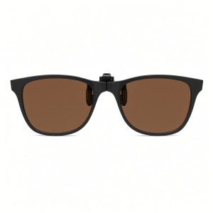 Folding Wayfarer Polarised Flip-Up Clip-On Sunglasses – W67mm × D46mm | 6 Colours